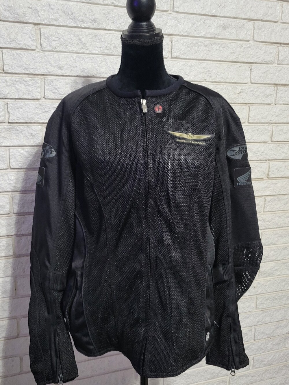 Joe Rocket Honda Gold Wing Diva 1 Xl Mesh Motorcycle Jacket Black